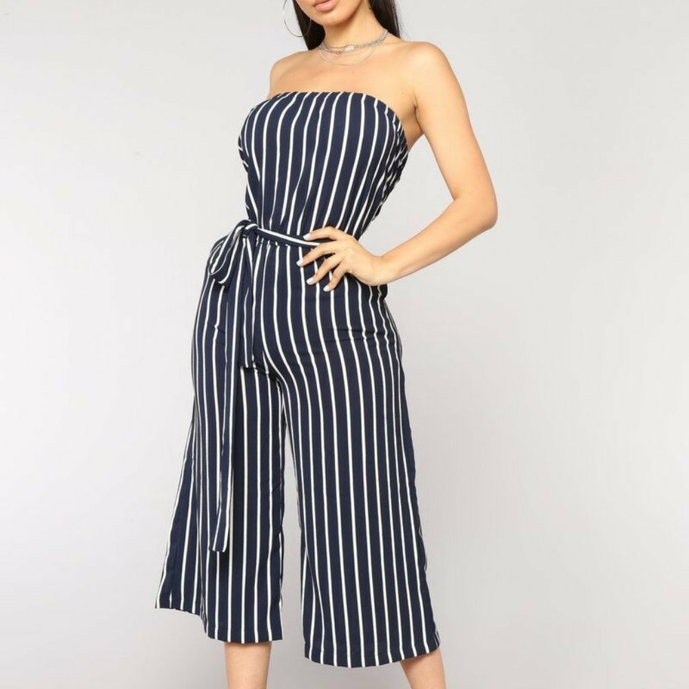 Purple Snow Jumpsuit M Black and White